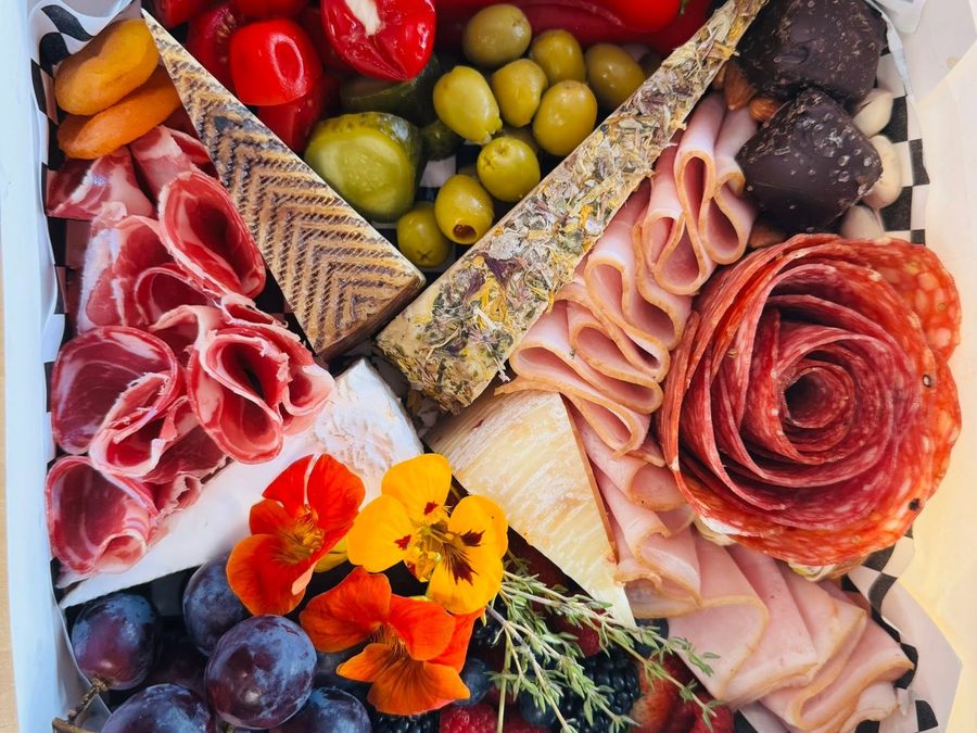 A charcuterie board from Seppi's