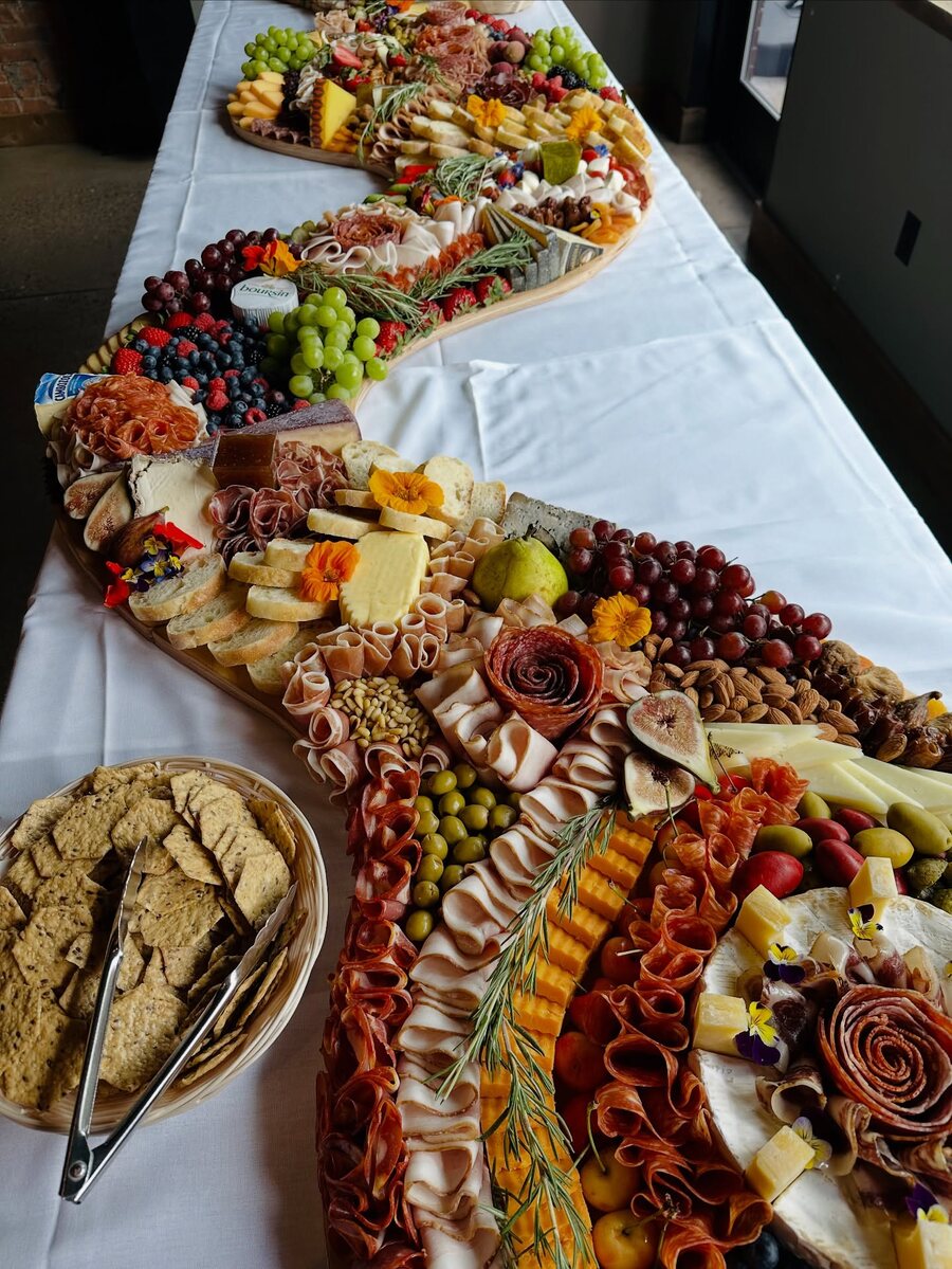 A charcuterie board from Seppi's
