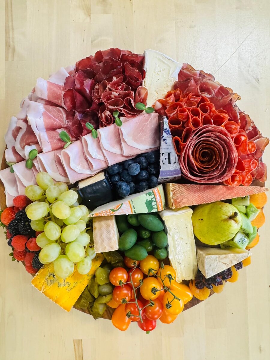 A charcuterie board from Seppi's