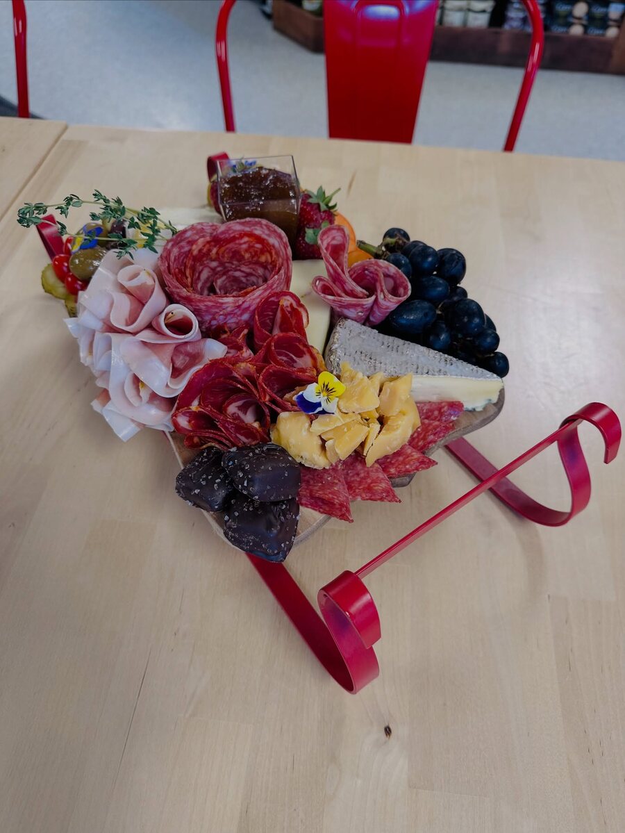 A charcuterie board from Seppi's