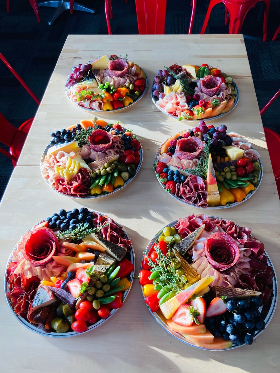 A charcuterie board from Seppi's