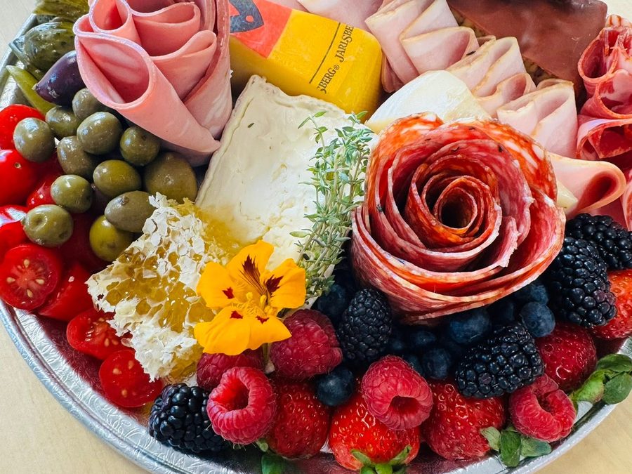 A charcuterie board from Seppi's