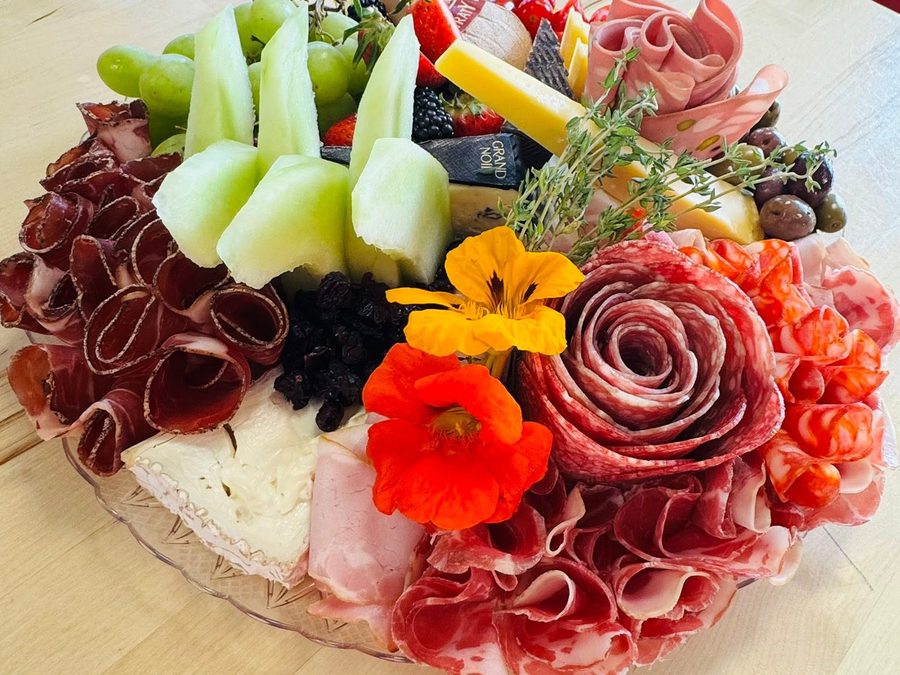 A charcuterie board from Seppi's