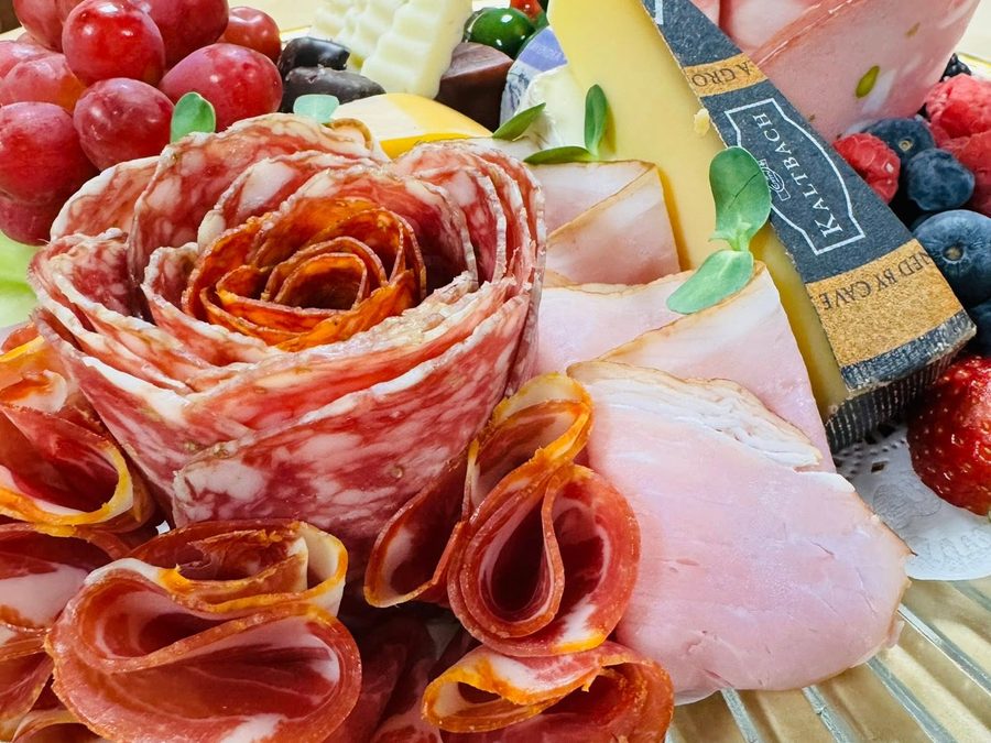 A charcuterie board from Seppi's
