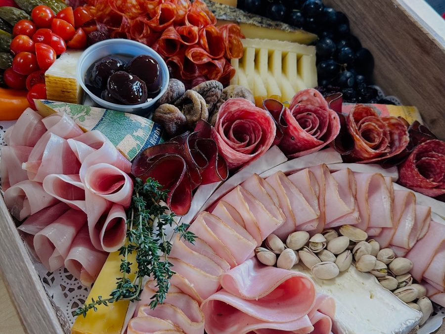 A charcuterie board from Seppi's