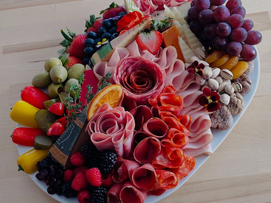 A charcuterie board from Seppi's